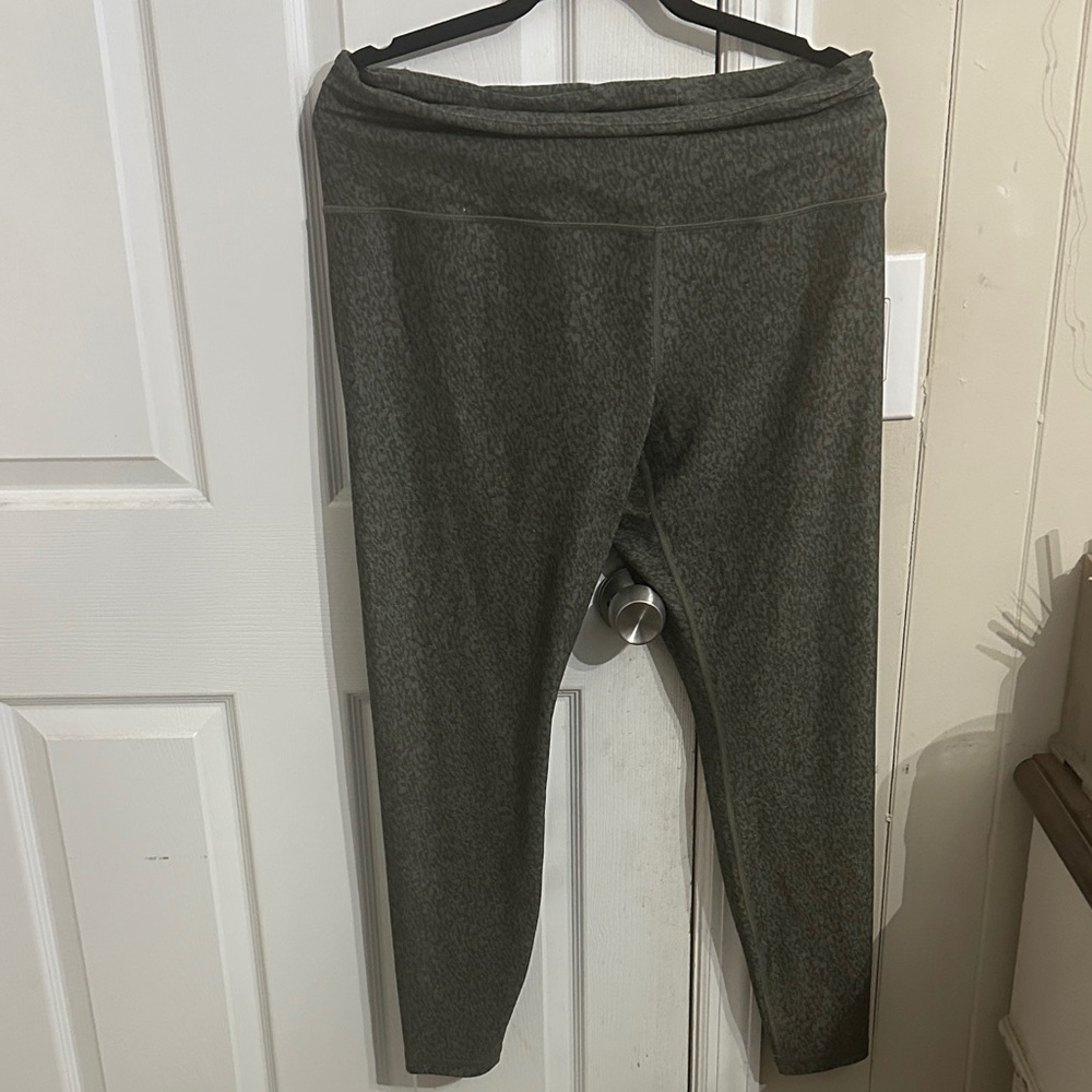 Athleta Olive Green Full-Length Active Leggings